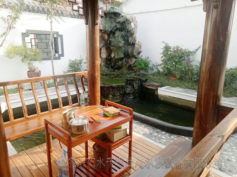 东营景观池刷净安装净化系统